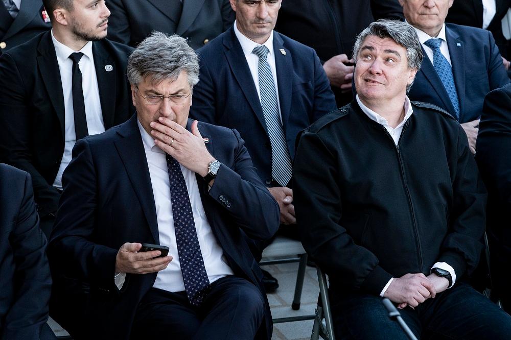 Plenković i Milanović na Klisu - Avaz