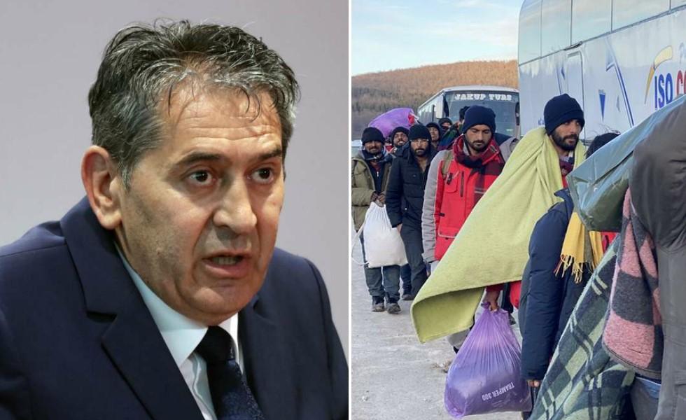 Ujić: Ukupno 1.925 ilegalnih migranata - Avaz