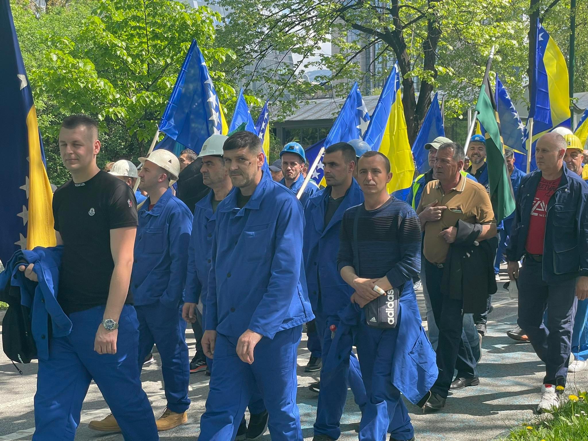 Završen protest rudara