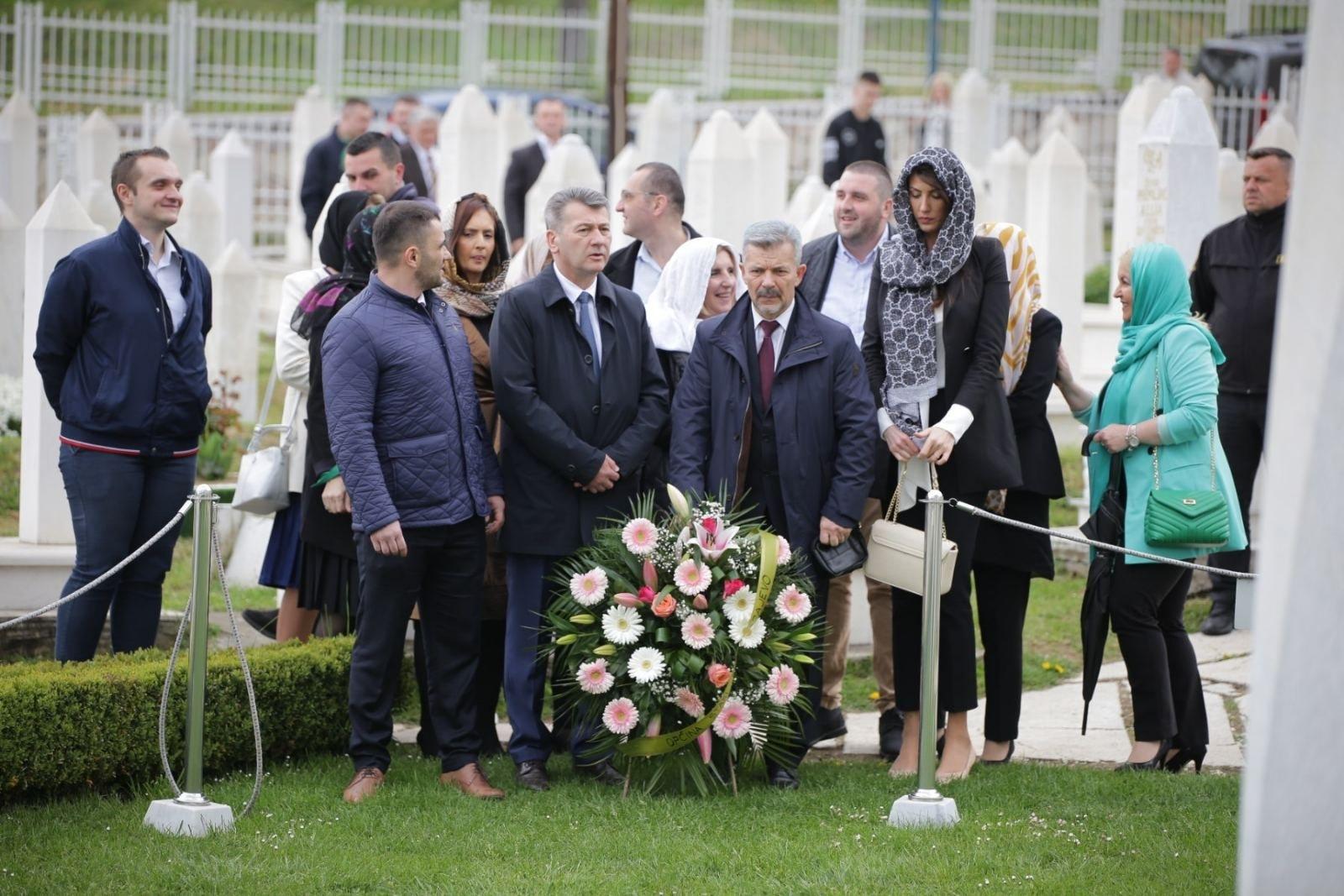 Obilježavanje 2. maja Dana Općine Stari Grad: Hadžibajrić sa saradnicima na Kovačima