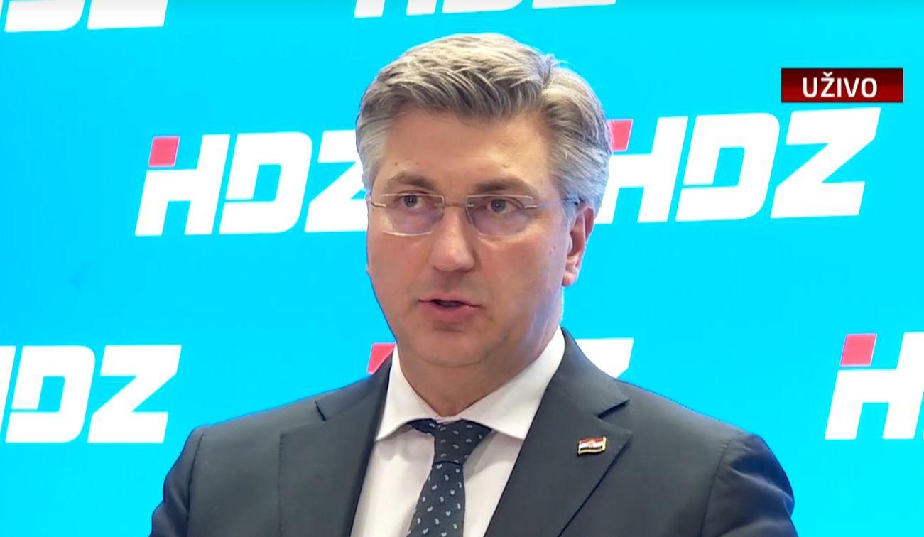 Plenković: Ako Bošnjaci kažu da ne žele dogovor o Izbornom zakonu, odgovorni su