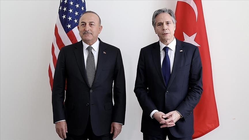 Mevlut Cavusoglu and Antony Blinken - Avaz