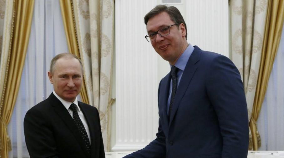 Vladimir Putin i Aleksandar Vučić, sa ranijeg susreta - Avaz