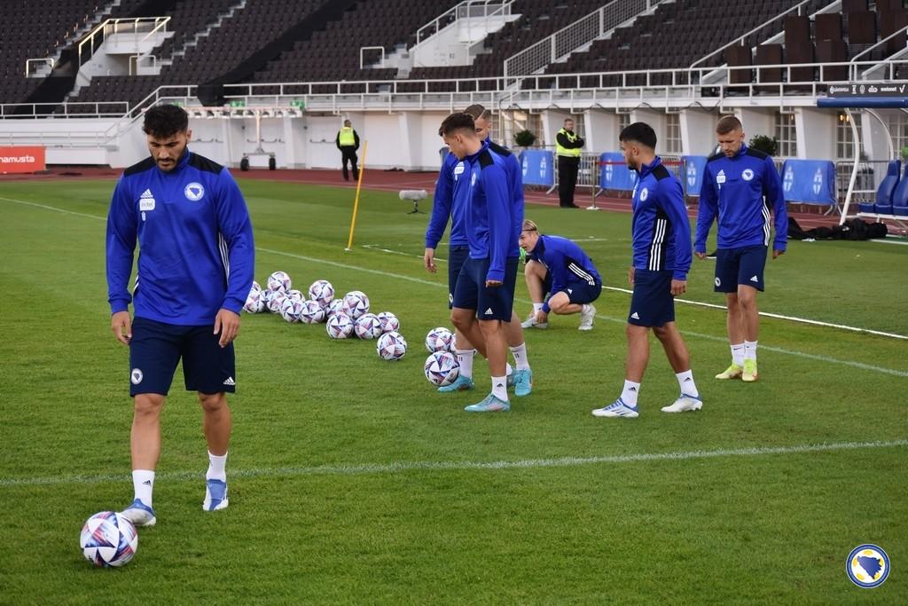 Bh. igrači na stadionu u Helsinkiju - Avaz