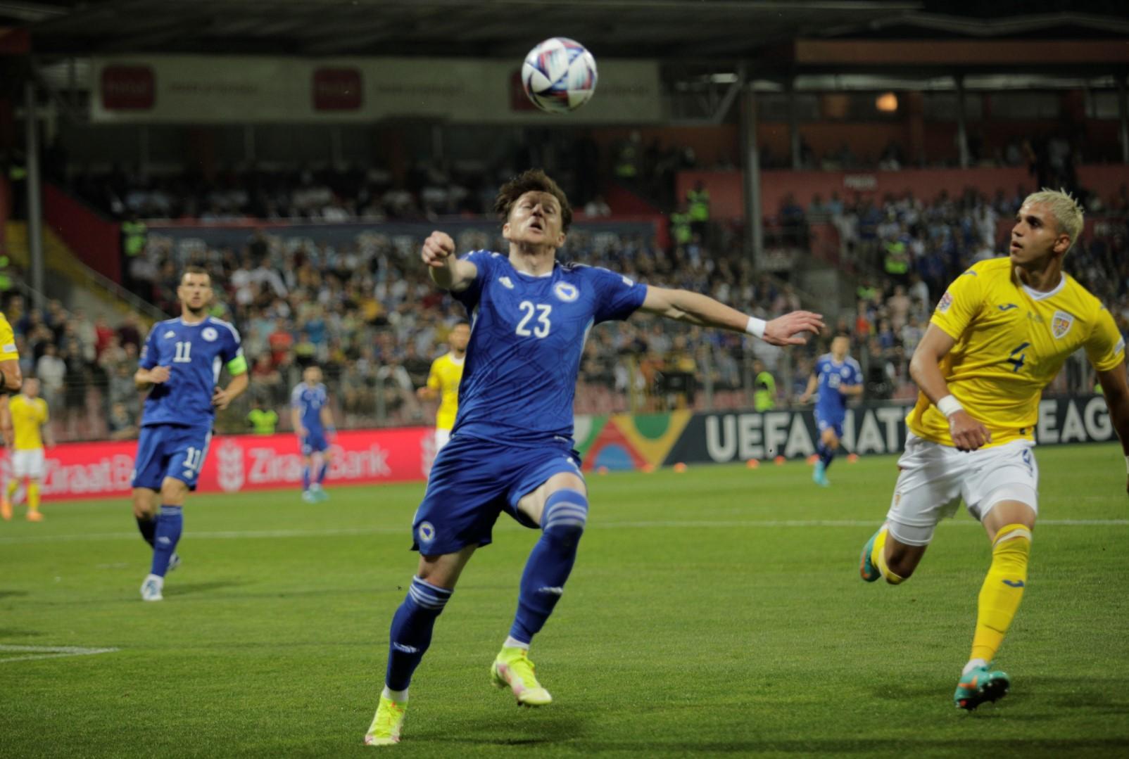 BiH je ugostila Rumune u okviru Lige nacija - Avaz