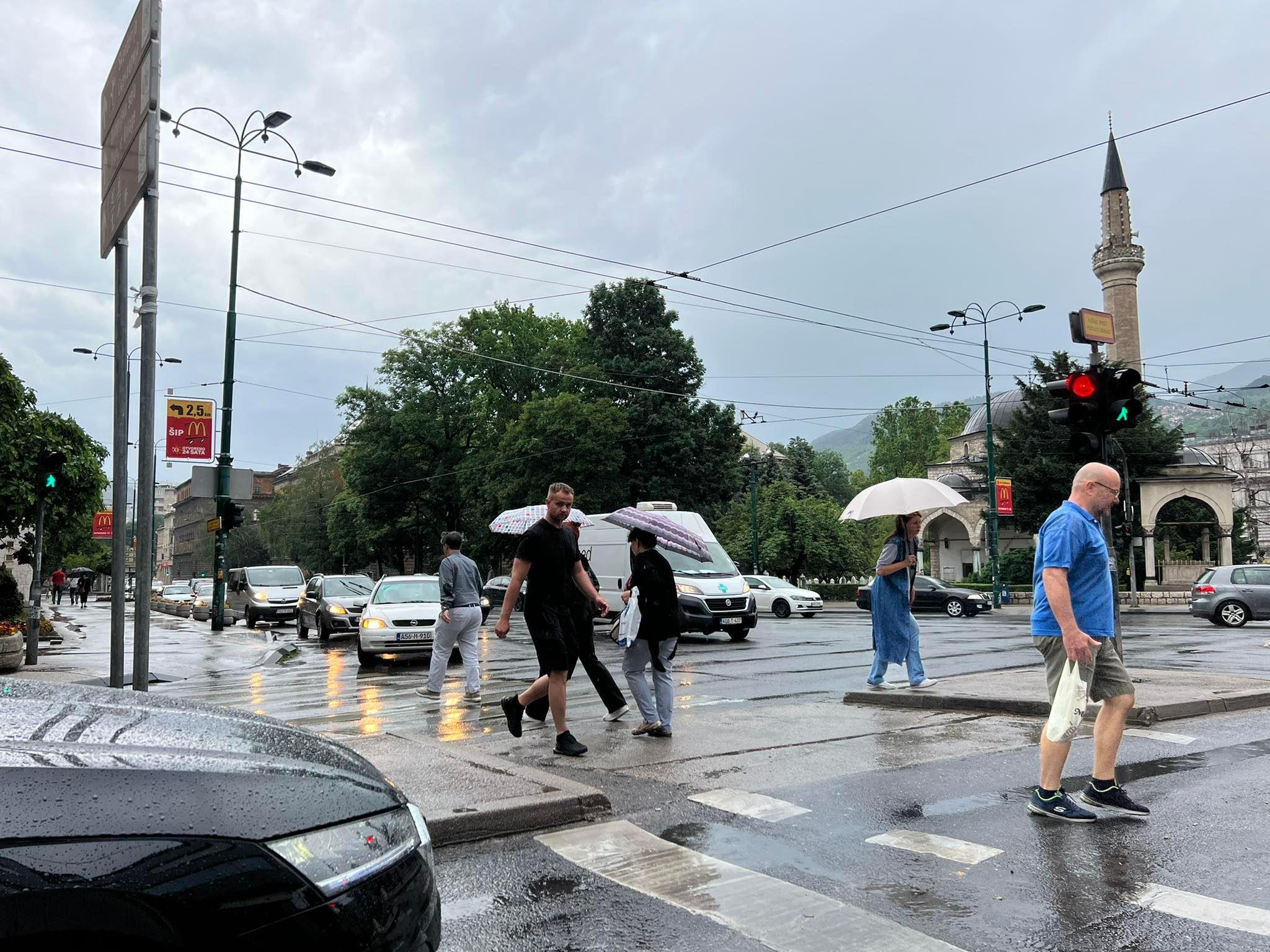 Jako nevrijeme pogodilo Sarajevo - Avaz