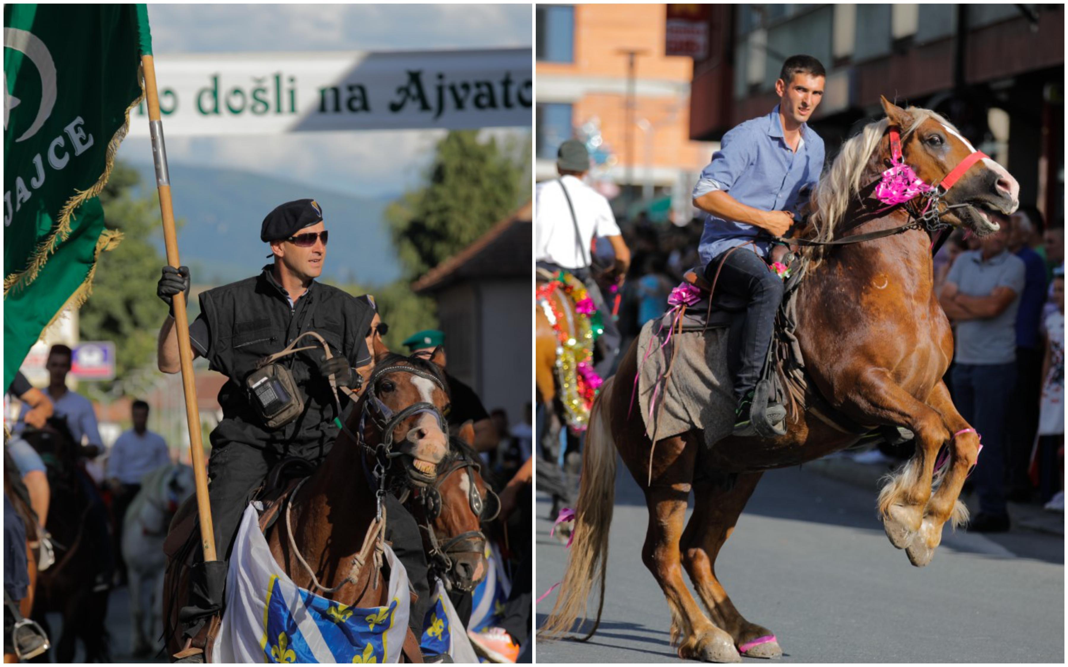 Defile konjanika prošao kroz Donji Vakuf - Avaz