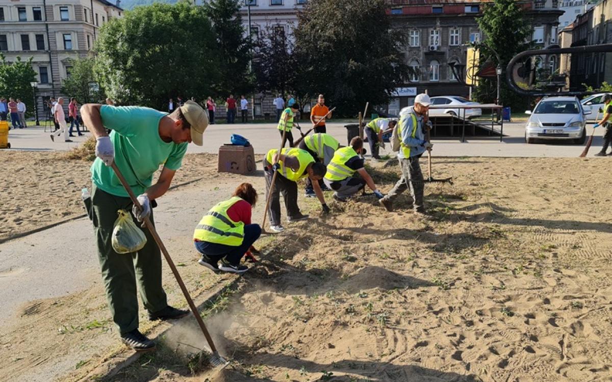 Počela velika akcija čišćenja na području općine Centar