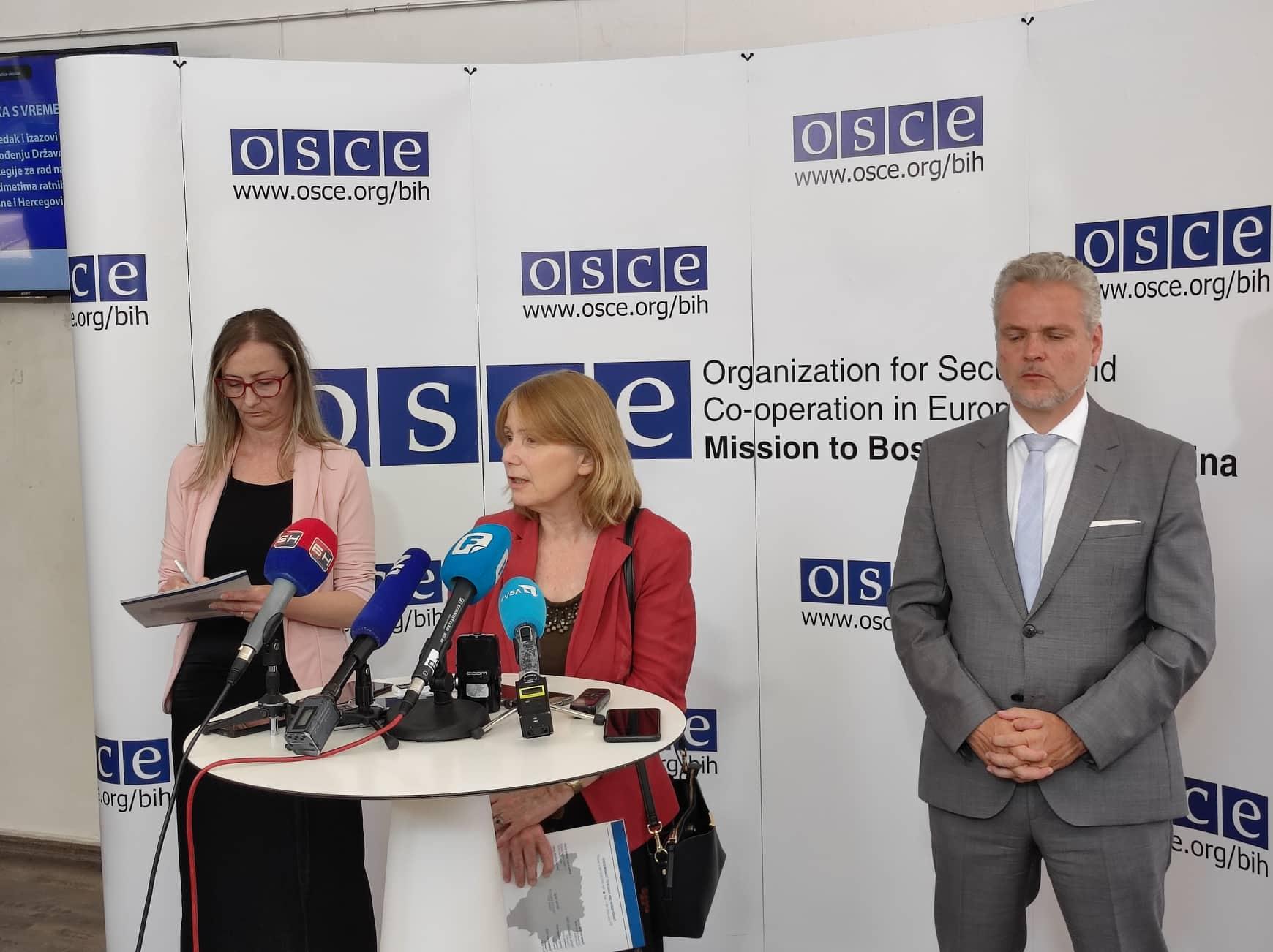OSCE u BiH o procesuiranju ratnih zločina u BiH: Nekoliko gorućih problema stoji na putu pravdi