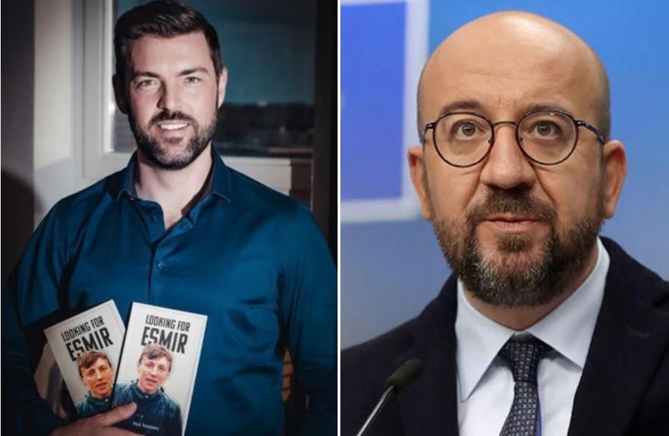 Nick Teunissen  i Charles Michel - Avaz