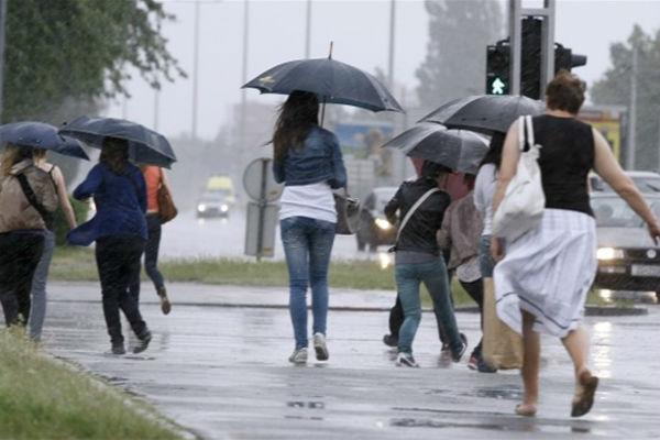 Danas oblačno sa kišom, najviša dnevna temperatura do 24 stepena