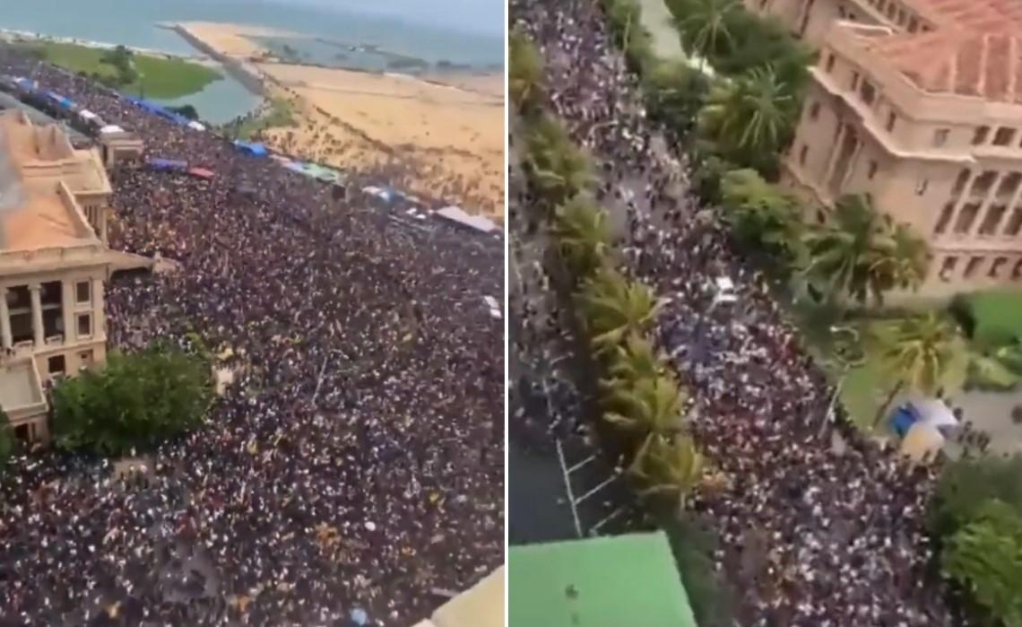 Masovni protesti u Šri Lanki - Avaz