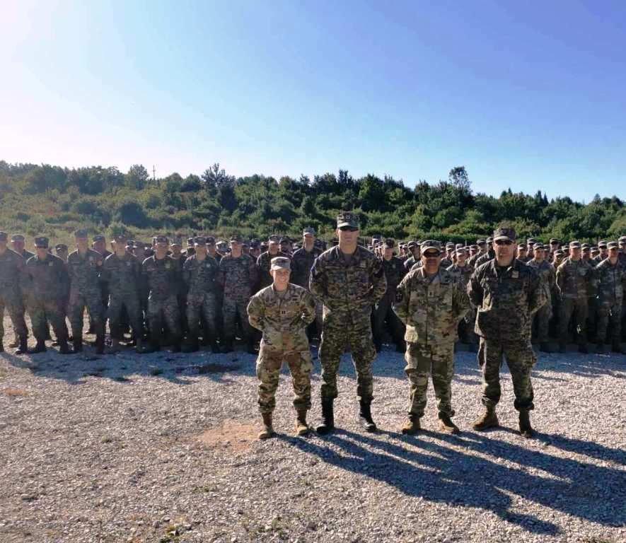 Sa poligona za obuku na Manjači - Avaz