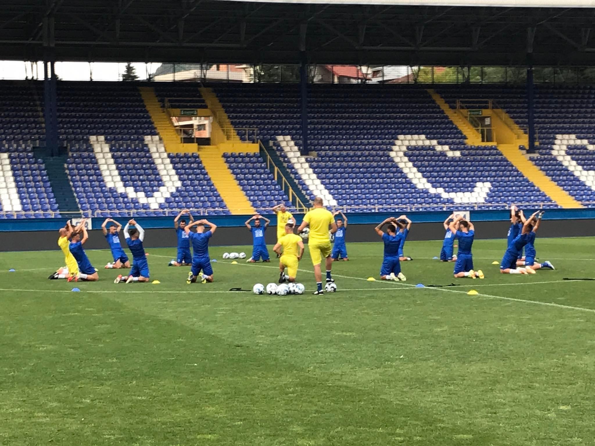 Trening Tuzla Cityja na Grbavici - Avaz