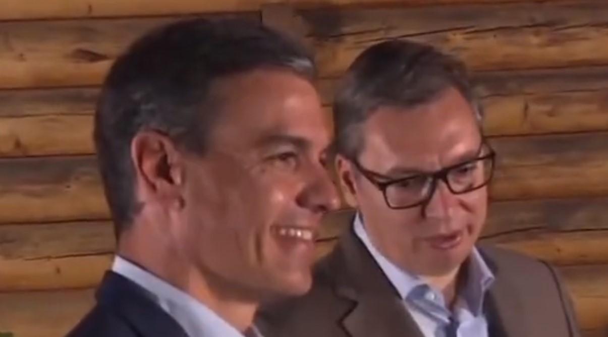 Pedro Sančez i Aleksandar Vučić - Avaz