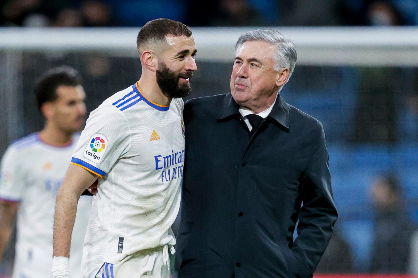 Benzema i Anćeloti - Avaz