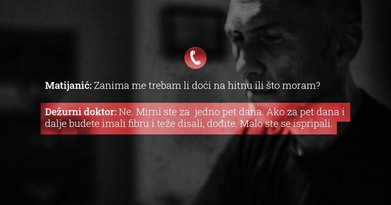 "Javite se za pet dana ako ne bude bolje" i "Pišajte u lonac pored kreveta" su, između osti "Pišajte u lonac pored kreveta" su, između ostalih, savjeti koje sualih, savjeti koje su dobili od splitskih medicinskih djelatnika - Avaz