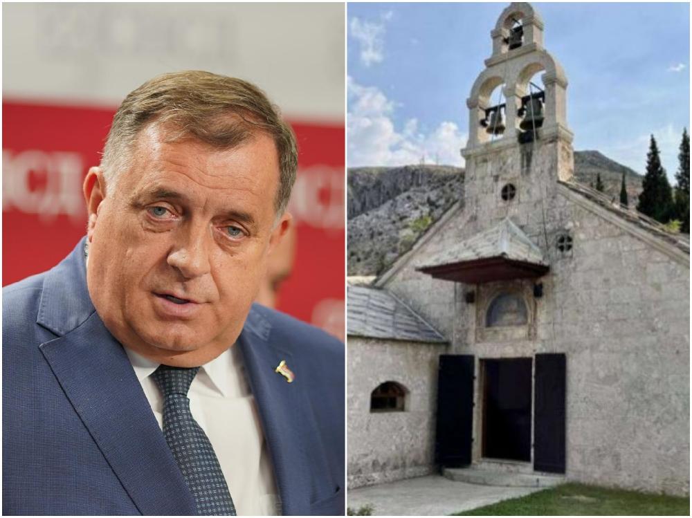 Milorad Dodik osudio napad na Staru crkvu u Mostaru - Avaz