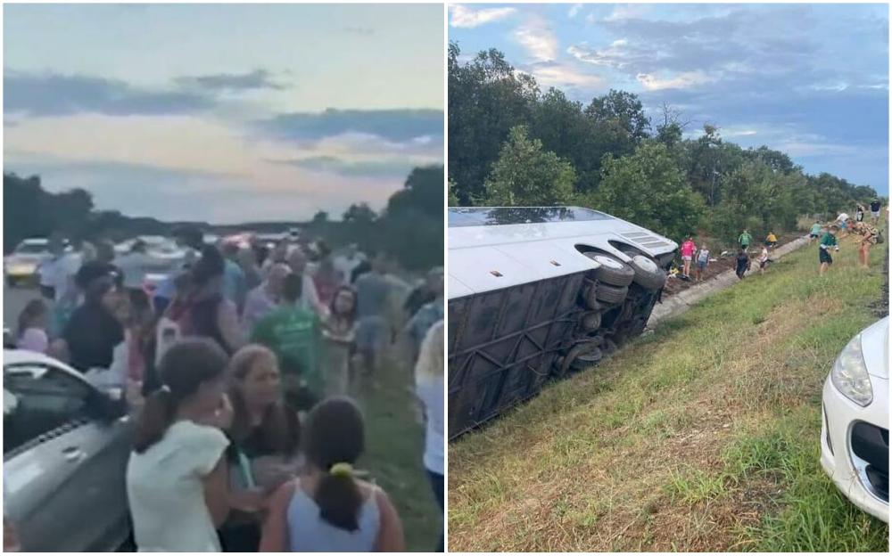 Autobus pod nerazjašnjenim okolnostima se prevrnuo u jarak - Avaz