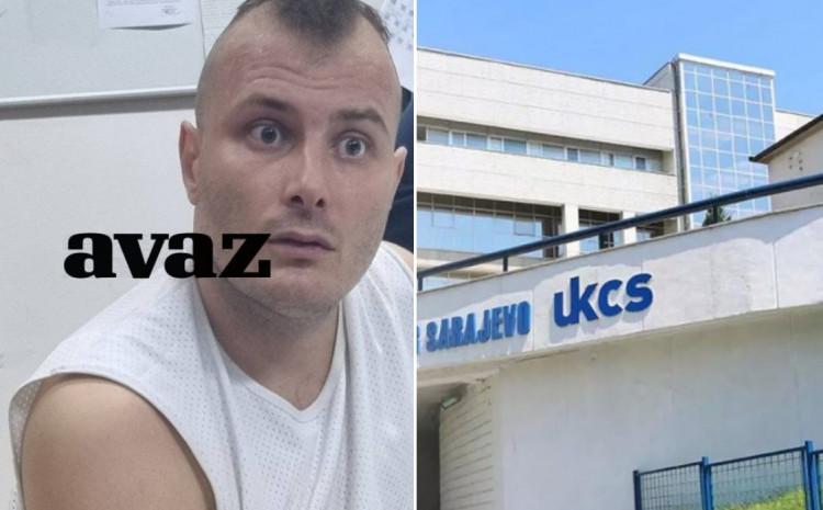 Šerak doveden iz Kliničkog centra - Avaz