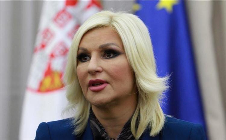 Zorana Mihajlović: Iako govori o prijateljstvu dvije države, on ovakvim ponašanjem pokazuje suprotno - Avaz