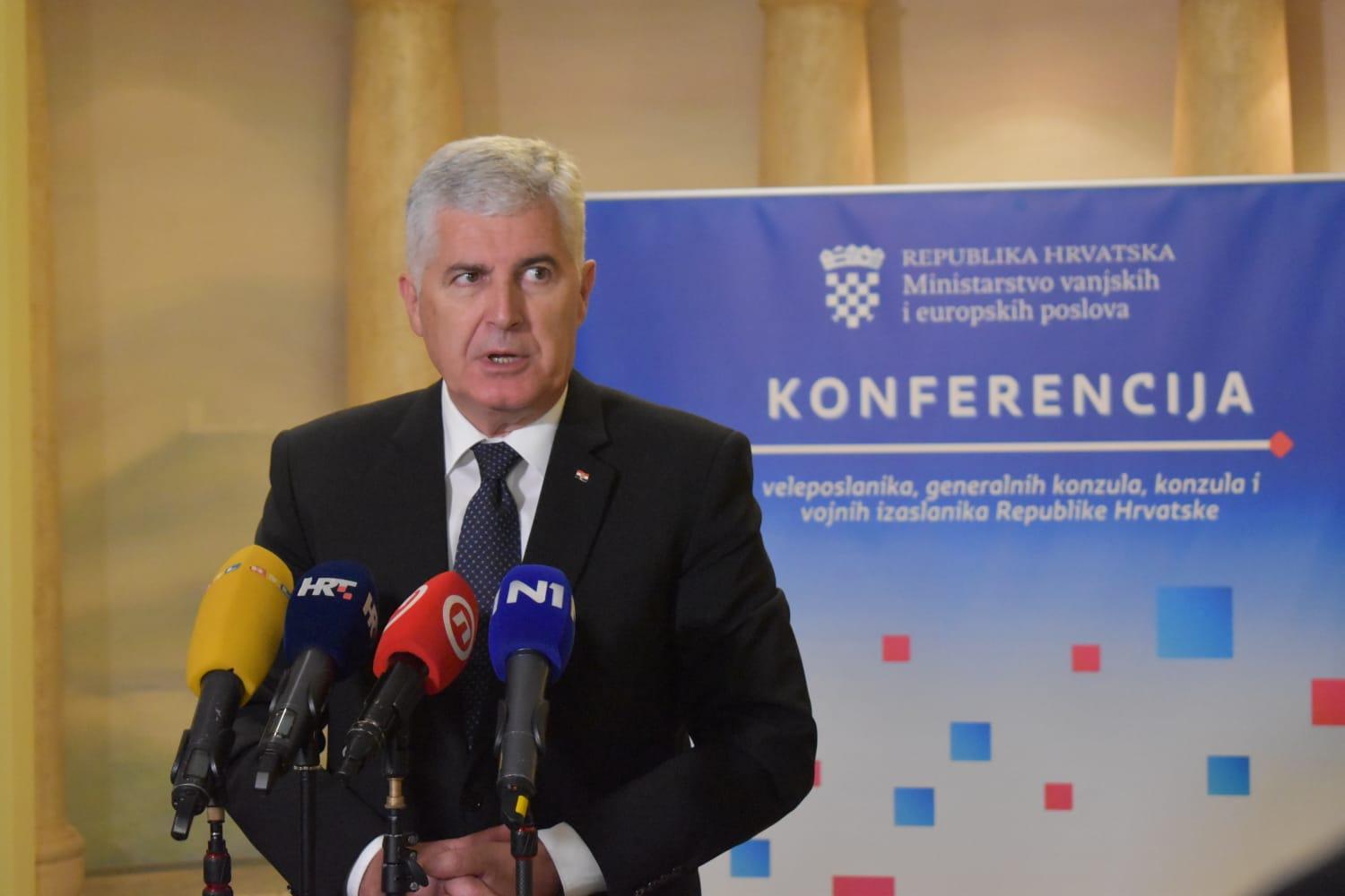 Čović: U Zagrebu učestvovao je na Konferenciji ambasadora - Avaz