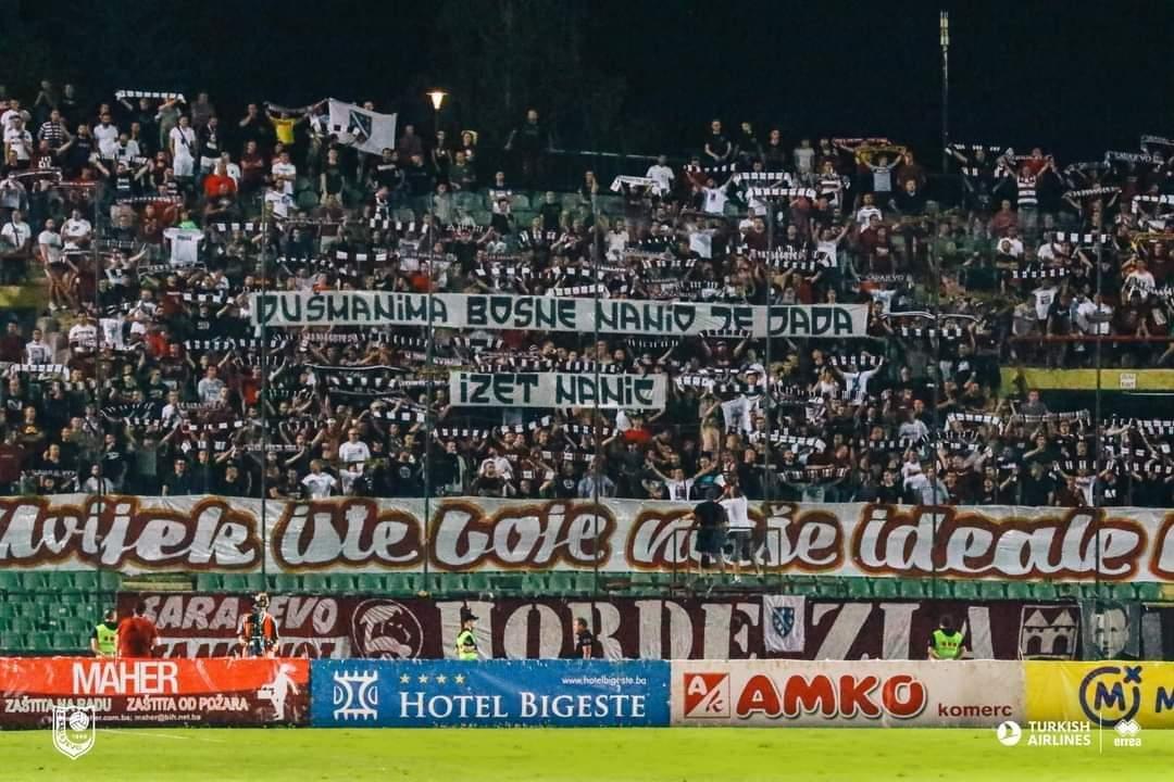 Fudbalski savez BiH kaznio FK Sarajevo, delegatu zasmetala i parola posvećena Izetu Naniću