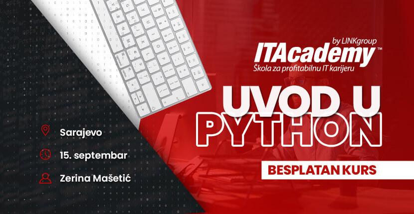 Iskoristite posljednju priliku da besplatno zakoračite u svijet programera na kursu „Uvod u Python”