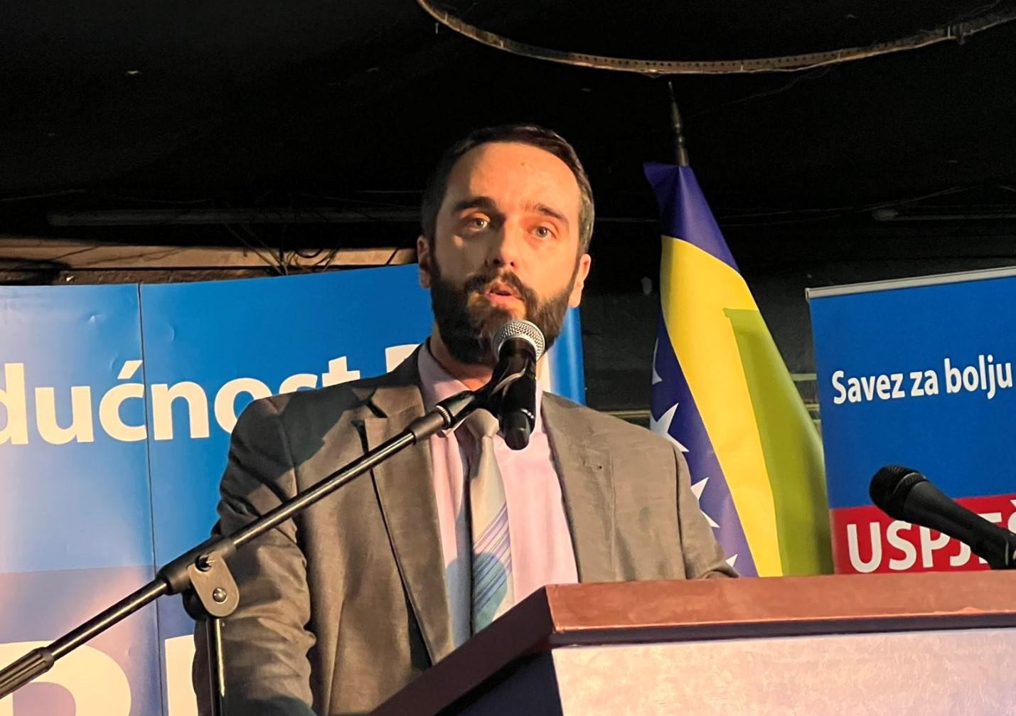 Senad Salkić, nosilac liste za Skupštinu TK - Avaz