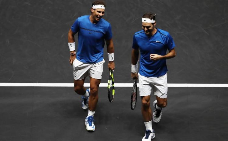 Rodžer Federer: Oproštaj u dublu s Nadalom