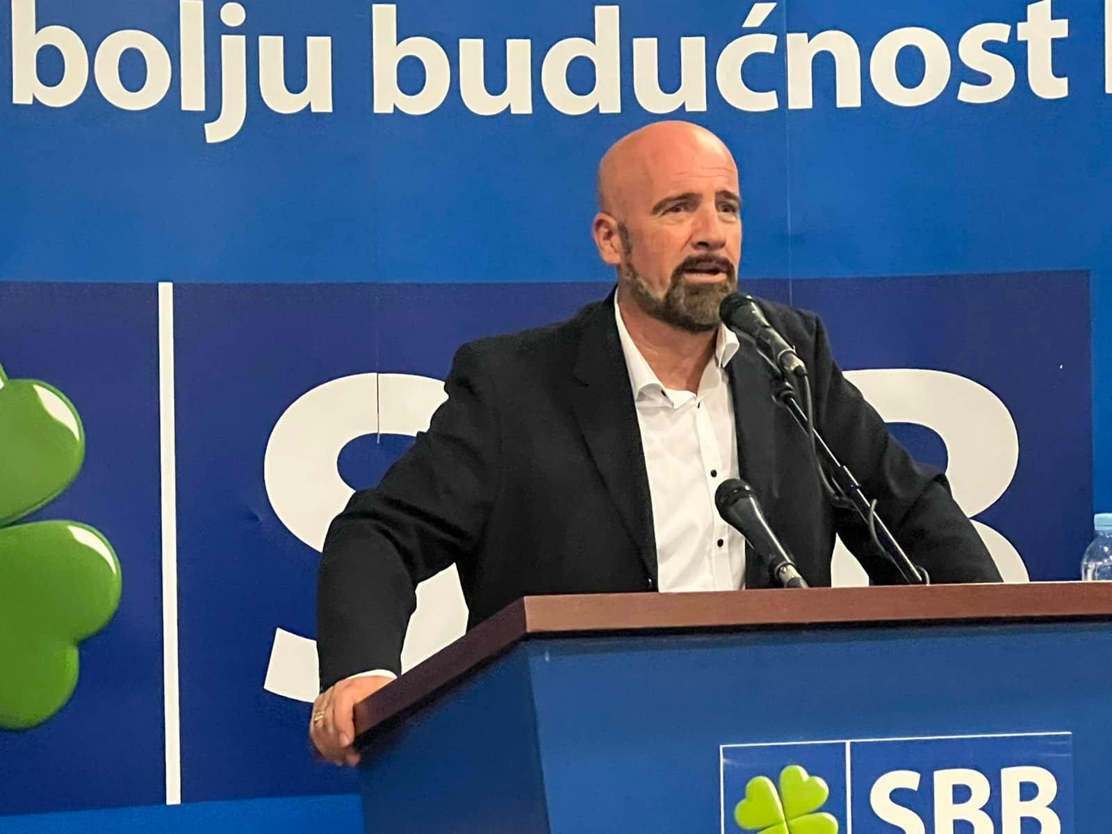 Denis Muminović, povjerenik Općinskog odbora SBB-a Novi Grad Sarajevo - Avaz