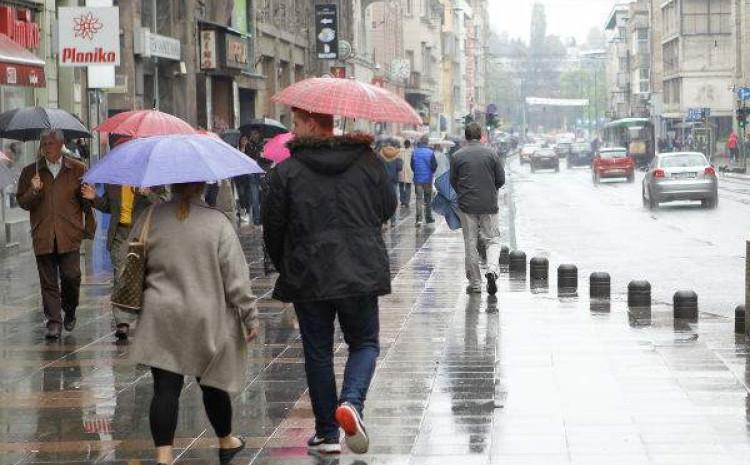 Danas oblačno sa pljuskovima i grmljavinom