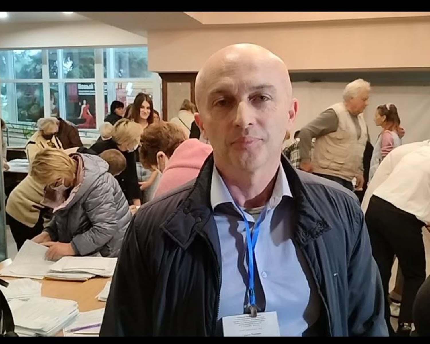 Bivši Dodikov savjetnik bio posmatrač na ilegalnom referendumu u Zaporožju