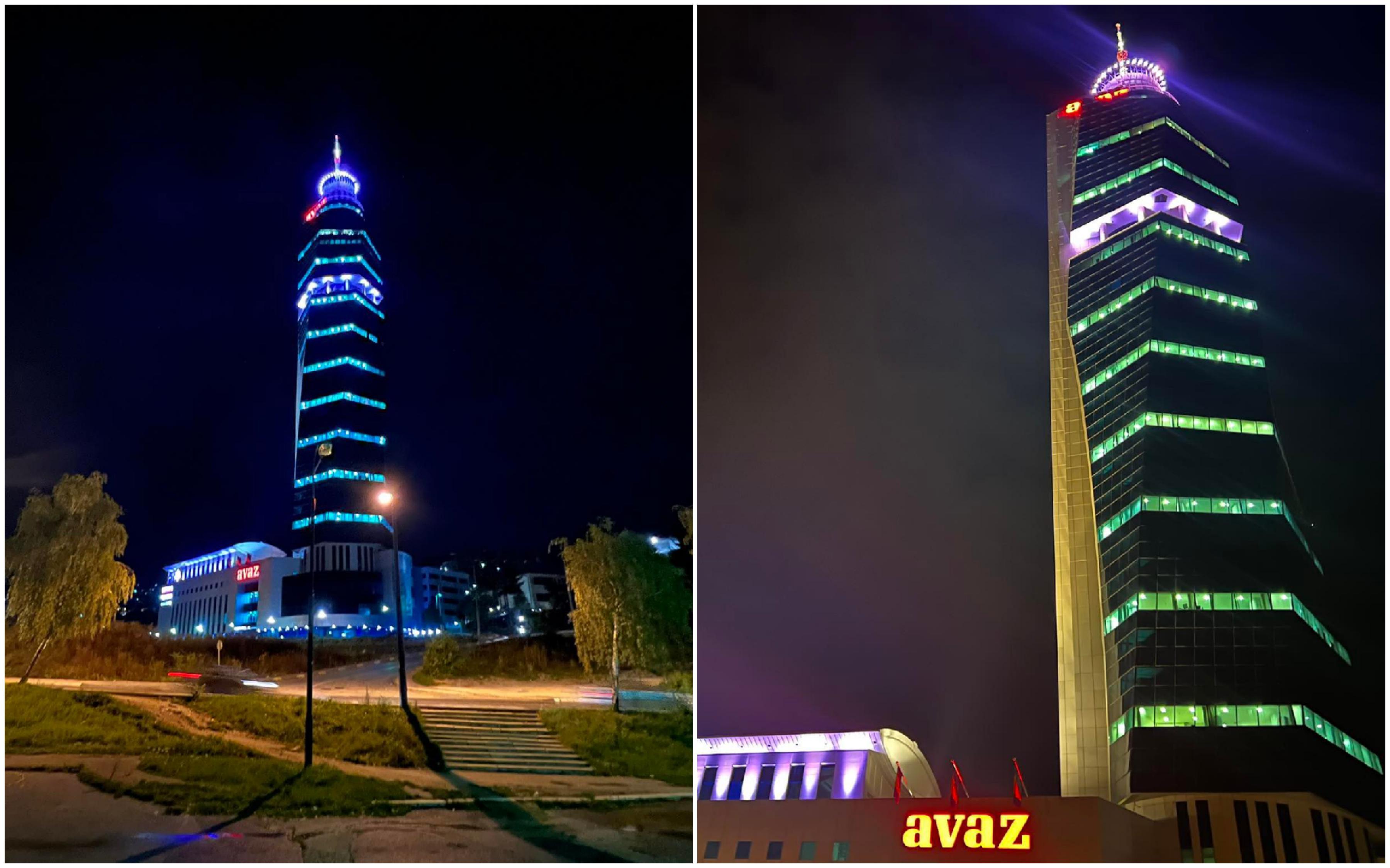 "Avaz Twist Tower" u ružičastoj boji - Avaz