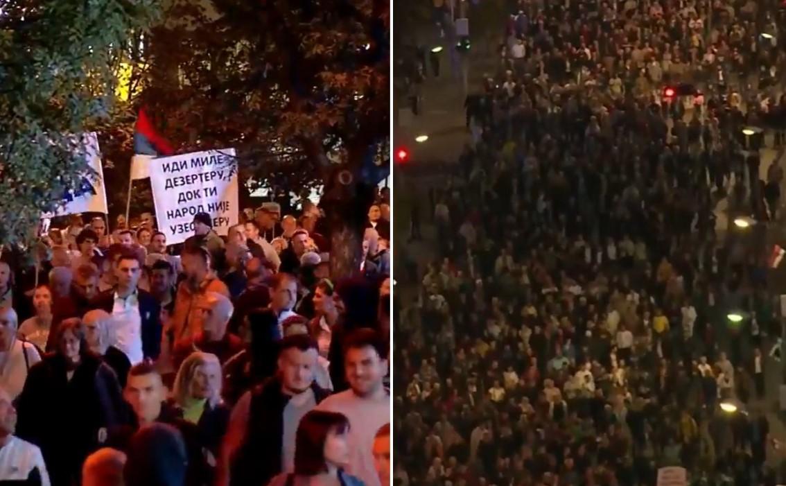 Sa protesta u Banjoj Luci - Avaz