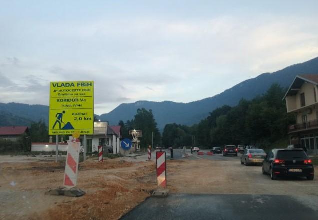 Sanacioni radovi na M-17 od Tarčina do Bradine bit će završeni u ponedjeljak