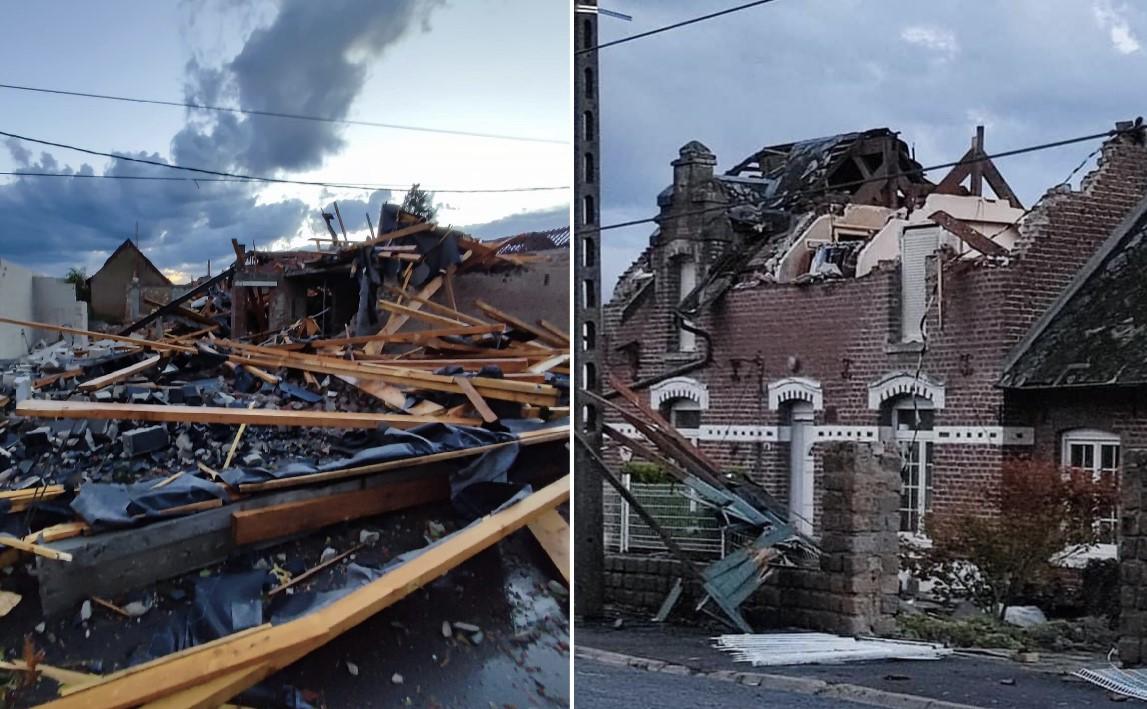 Tornado pogodio dio Francuske: Vjetar oštetio kuće, u nevremenu srušena i zgrada