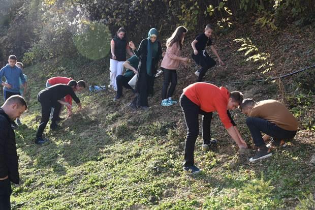 Učenici su zasadili 20 sadnica - Avaz