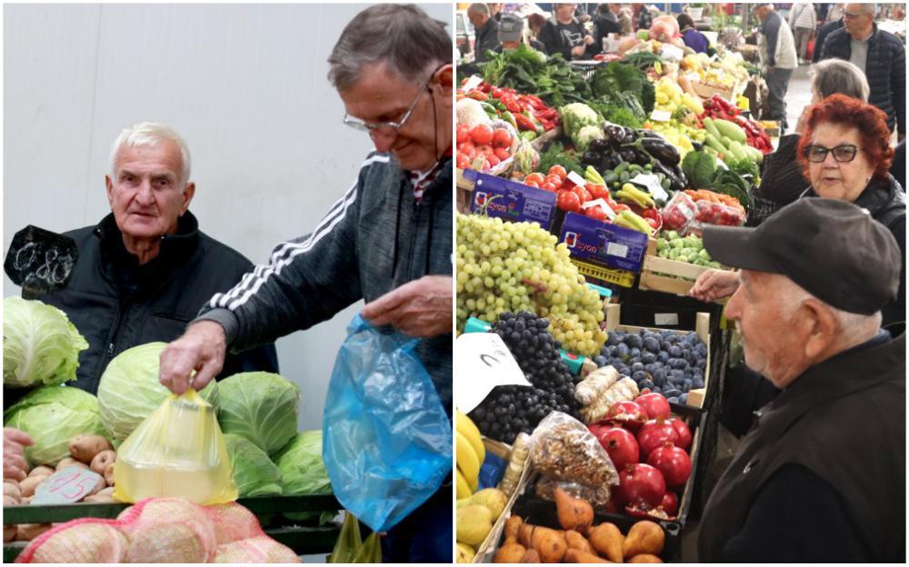 Posjetili smo pijacu u Tuzli: Evo koje su cijene voća i povrća