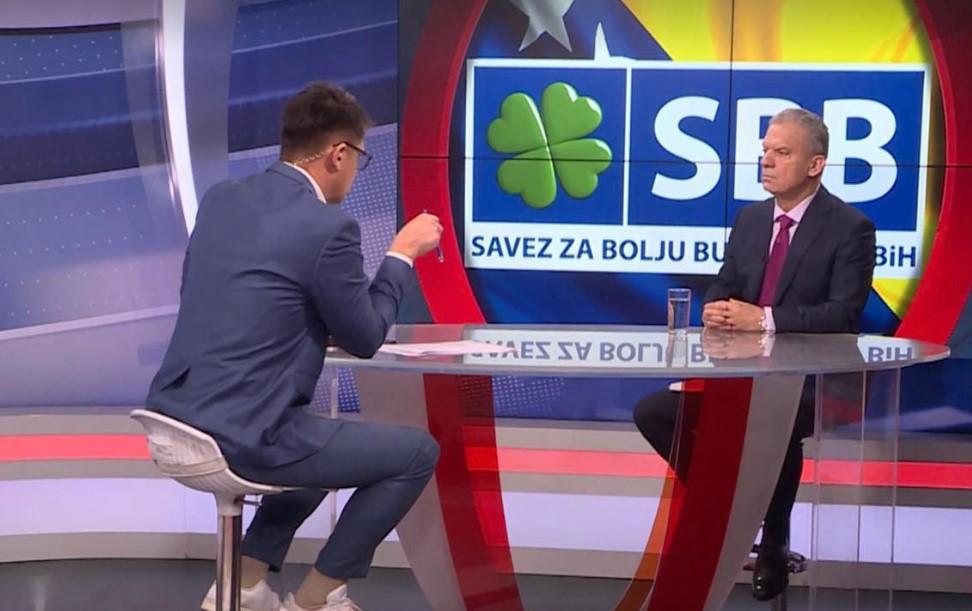 Radončić u studiju N1 kod Dalibora Mrdića - Avaz