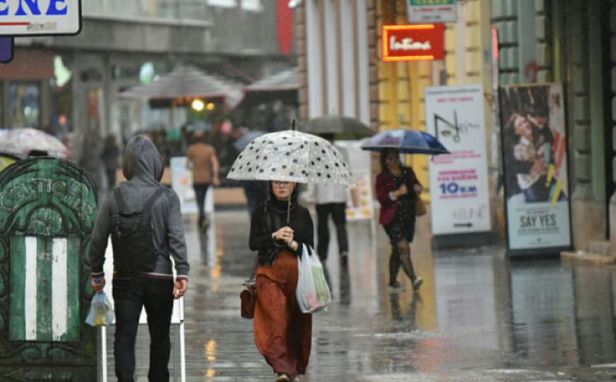 U većem dijelu zemlje pretežno oblačno, evo gdje je najavljena kiša