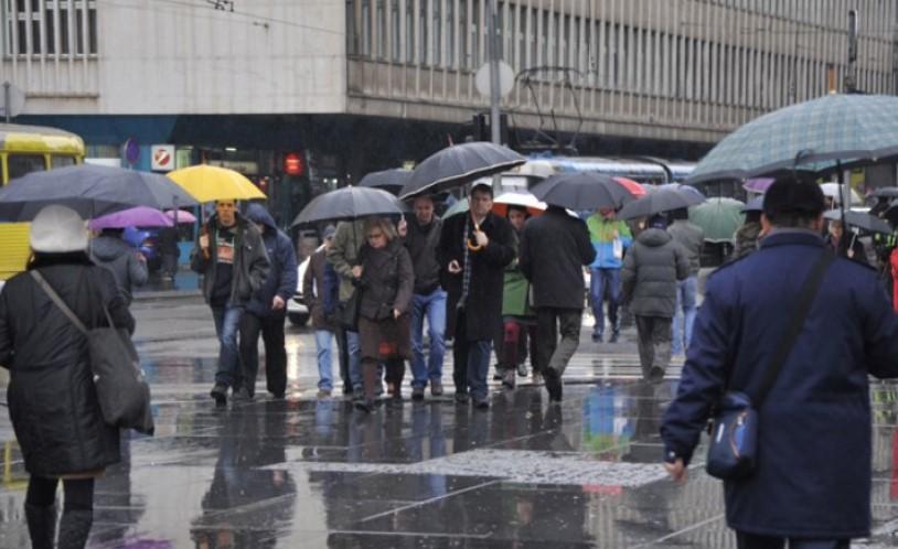 Prognoza vremena za naredne dane: Padat će kiša i snijeg, evo i gdje