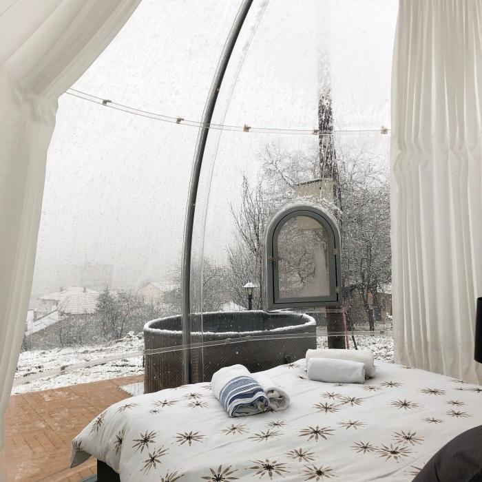 "Cupola glamping dome“ nalazi se na Bistriku - Avaz