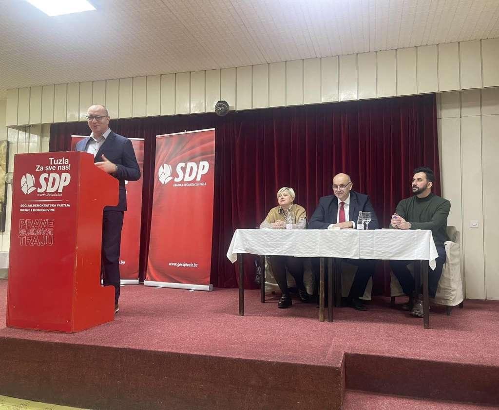 Sjednica GO SDP Tuzla - Avaz