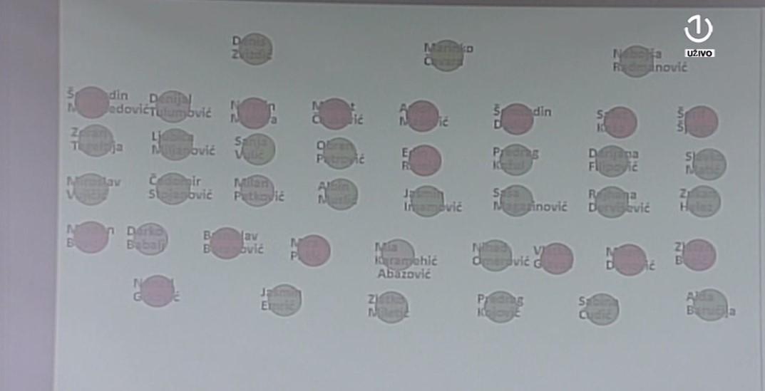 Kako su glasali poslanici u Predstavničkom domu PS BiH - Avaz
