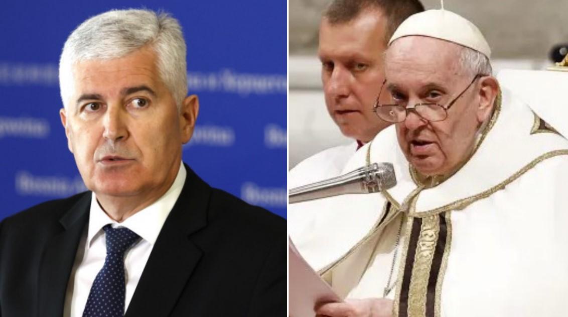 Čović uputio saučešće papi Franji: Benedikt XVI je bio grandiozna ličnost i moralni autoritet