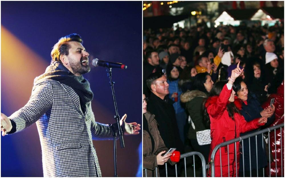 Video / Prvi dan Nove godine Tuzlaci uživali u hitovima Amela Ćurića