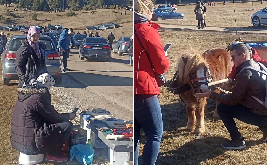 "Avaz" na Igmanu: Umjesto snijega do koljena i skijanja, ljudi roštiljaju