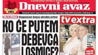 U današnjem "Dnevnom avazu" čitajte: Ko će putem Debevca i Osmice?