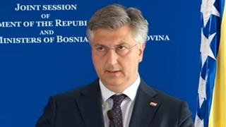 Plenković: Razgovarali smo o pristupanju BiH Evropskoj uniji i brojnim projektima 